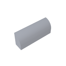 GDS-863 - Brick Curved 1 x 4 x 1 1/3 No Studs, Curved Top