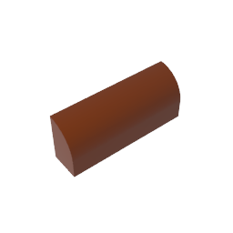 GDS-863 - Brick Curved 1 x 4 x 1 1/3 No Studs, Curved Top