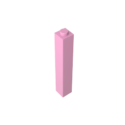 GDS-866 - Brick 1 x 1 x 5 with Blocked Open or Hollow Stud