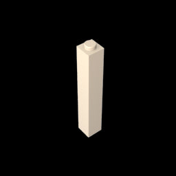 GDS-866 - Brick 1 x 1 x 5 with Blocked Open or Hollow Stud