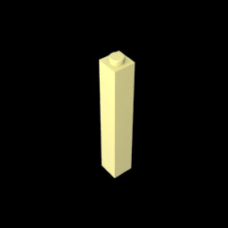 GDS-866 - Brick 1 x 1 x 5 with Blocked Open or Hollow Stud