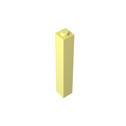 GDS-866 - Brick 1 x 1 x 5 with Blocked Open or Hollow Stud
