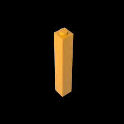 GDS-866 - Brick 1 x 1 x 5 with Blocked Open or Hollow Stud