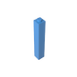 GDS-866 - Brick 1 x 1 x 5 with Blocked Open or Hollow Stud