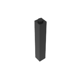 GDS-866 - Brick 1 x 1 x 5 with Blocked Open or Hollow Stud