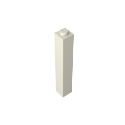 GDS-866 - Brick 1 x 1 x 5 with Blocked Open or Hollow Stud