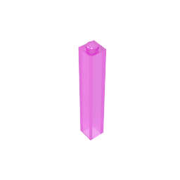 GDS-866 - Brick 1 x 1 x 5 with Blocked Open or Hollow Stud