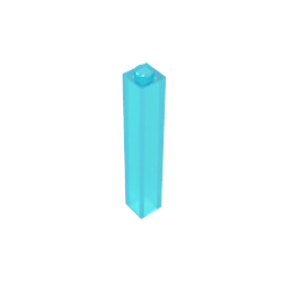 GDS-866 - Brick 1 x 1 x 5 with Blocked Open or Hollow Stud