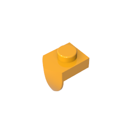 GDS-869 - Plate Special 1 x 1 with Vertical Tooth