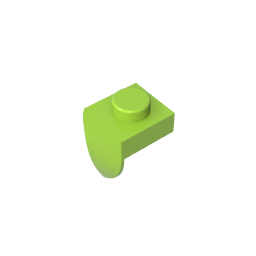 GDS-869 - Plate Special 1 x 1 with Vertical Tooth