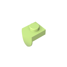 GDS-869 - Plate Special 1 x 1 with Vertical Tooth