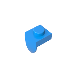 GDS-869 - Plate Special 1 x 1 with Vertical Tooth