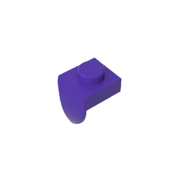 GDS-869 - Plate Special 1 x 1 with Vertical Tooth