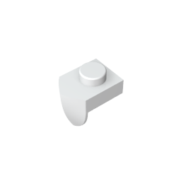GDS-869 - Plate Special 1 x 1 with Vertical Tooth