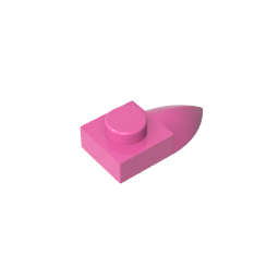 GDS-870 - Plate Special 1 x 1 with Tooth