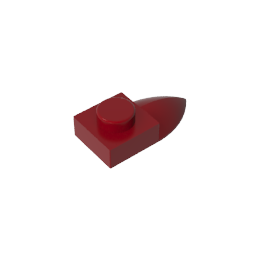 GDS-870 - Plate Special 1 x 1 with Tooth