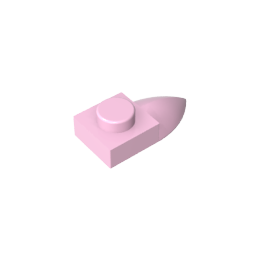 GDS-870 - Plate Special 1 x 1 with Tooth