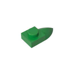GDS-870 - Plate Special 1 x 1 with Tooth