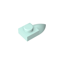 GDS-870 - Plate Special 1 x 1 with Tooth