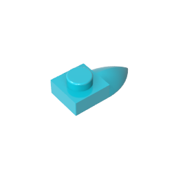 GDS-870 - Plate Special 1 x 1 with Tooth