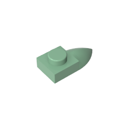 GDS-870 - Plate Special 1 x 1 with Tooth