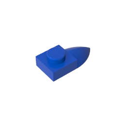 GDS-870 - Plate Special 1 x 1 with Tooth