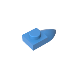 GDS-870 - Plate Special 1 x 1 with Tooth