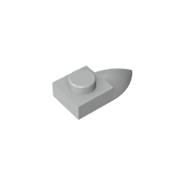 GDS-870 - Plate Special 1 x 1 with Tooth