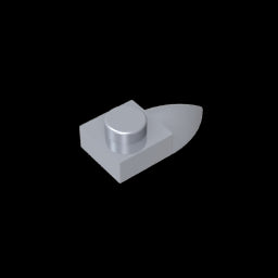 GDS-870 - Plate Special 1 x 1 with Tooth
