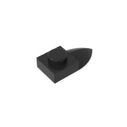 GDS-870 - Plate Special 1 x 1 with Tooth