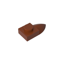 GDS-870 - Plate Special 1 x 1 with Tooth