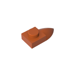 GDS-870 - Plate Special 1 x 1 with Tooth