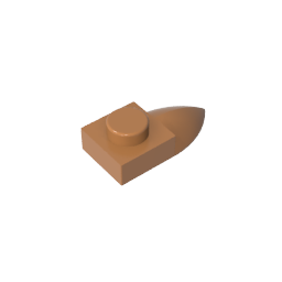 GDS-870 - Plate Special 1 x 1 with Tooth