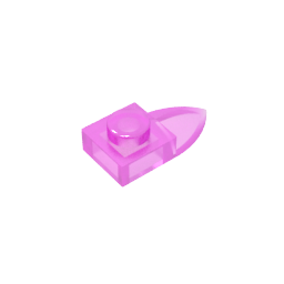 GDS-870 - Plate Special 1 x 1 with Tooth