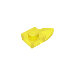 GDS-870 - Plate Special 1 x 1 with Tooth