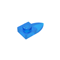 GDS-870 - Plate Special 1 x 1 with Tooth