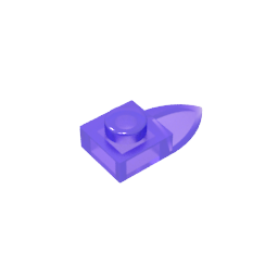 GDS-870 - Plate Special 1 x 1 with Tooth
