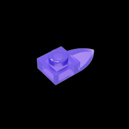 GDS-870 - Plate Special 1 x 1 with Tooth
