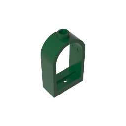 GDS-872 - Window 1 x 2 x 2 2/3 with Rounded Top
