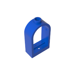 GDS-872 - Window 1 x 2 x 2 2/3 with Rounded Top