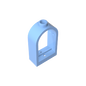 GDS-872 - Window 1 x 2 x 2 2/3 with Rounded Top