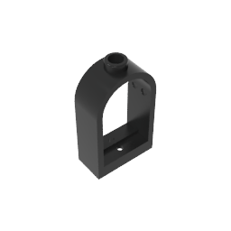 GDS-872 - Window 1 x 2 x 2 2/3 with Rounded Top