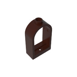 GDS-872 - Window 1 x 2 x 2 2/3 with Rounded Top