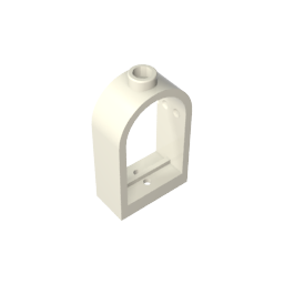 GDS-872 - Window 1 x 2 x 2 2/3 with Rounded Top