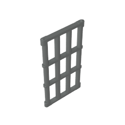 GDS-875 - Door Grill 1 x 4 x 6
