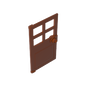 GDS-876 - Door 1 x 4 x 6 with 4 Panes and Stud Handle