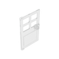GDS-876 - Door 1 x 4 x 6 with 4 Panes and Stud Handle
