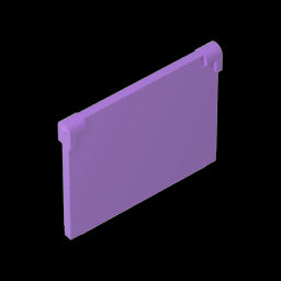 GDS-878 - Glass for Window 1 x 4 x 3 [Opening]