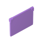 GDS-878 - Glass for Window 1 x 4 x 3 [Opening]