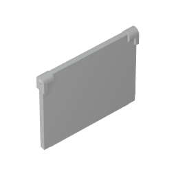 GDS-878 - Glass for Window 1 x 4 x 3 [Opening]